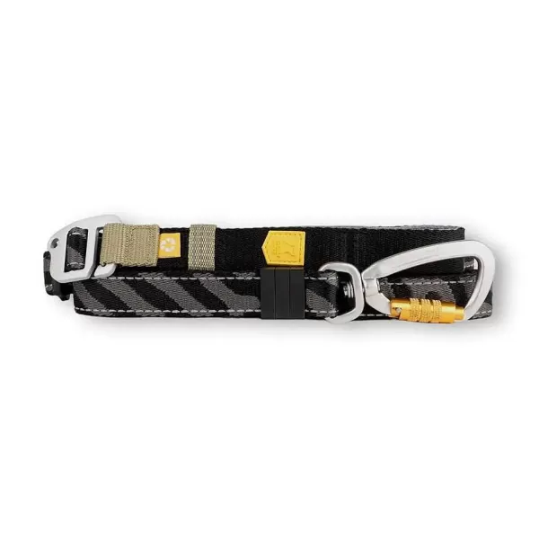 Roam Adjustable Leash Black Ripple | Woolly Wolf Flash Sale